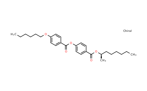 CAS 133676-09-2 | (R)-Octan-2-yl 4-((4-(hexyloxy)benzoyl)oxy)benzoate