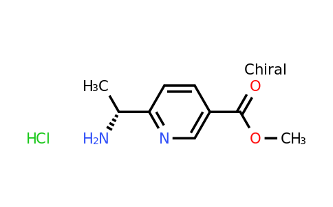 CAS 1336889-06-5 | (R)-Methyl 6-(1-aminoethyl)nicotinate hydrochloride