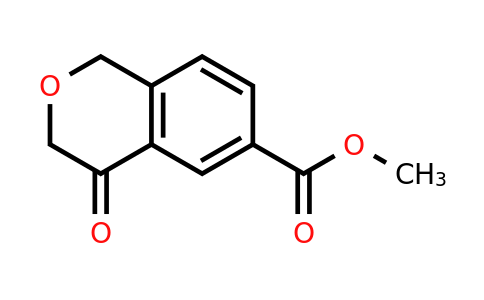 CAS 1336947-02-4 | methyl 4-oxo-3,4-dihydro-1H-2-benzopyran-6-carboxylate