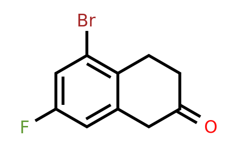 CAS 1336954-16-5 | 5-bromo-7-fluoro-1,2,3,4-tetrahydronaphthalen-2-one