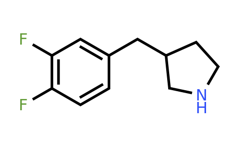 CAS 1337018-79-7 | 3-[(3,4-difluorophenyl)methyl]pyrrolidine
