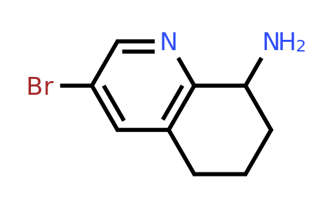 CAS 1337241-41-4 | 3-bromo-5,6,7,8-tetrahydroquinolin-8-amine