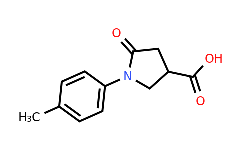 CAS 133747-57-6 | 1-(4-methylphenyl)-5-oxopyrrolidine-3-carboxylic acid