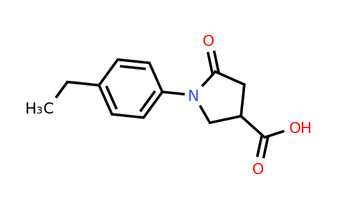 CAS 133748-26-2 | 1-(4-ethylphenyl)-5-oxopyrrolidine-3-carboxylic acid
