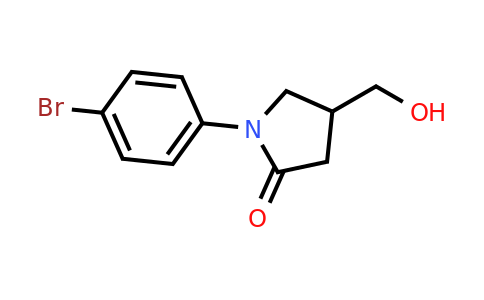 CAS 133749-56-1 | 1-(4-bromophenyl)-4-(hydroxymethyl)pyrrolidin-2-one