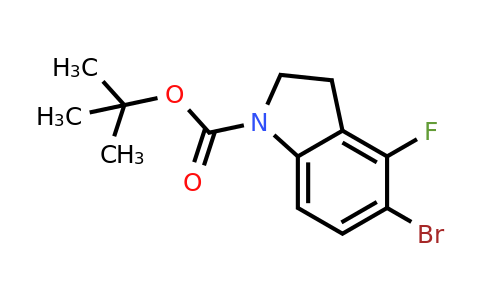 CAS 1337533-31-9 | tert-Butyl 5-bromo-4-fluoroindoline-1-carboxylate