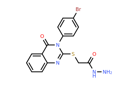 CAS 133764-46-2 | 2-{[3-(4-bromophenyl)-4-oxo-3,4-dihydroquinazolin-2-yl]sulfanyl}acetohydrazide
