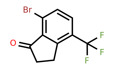 CAS 1337833-33-6 | 7-bromo-4-(trifluoromethyl)indan-1-one