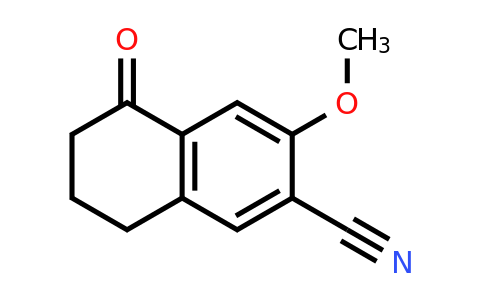 CAS 1337839-72-1 | 3-Methoxy-5-oxo-5,6,7,8-tetrahydronaphthalene-2-carbonitrile