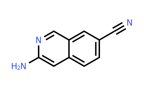 CAS 1337879-47-6 | 3-aminoisoquinoline-7-carbonitrile