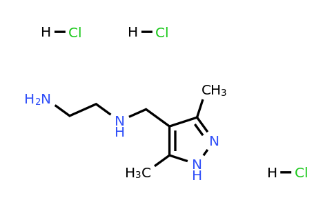 CAS 1337879-50-1 | N1-((3,5-dimethyl-1H-pyrazol-4-yl)methyl)ethane-1,2-diamine trihydrochloride