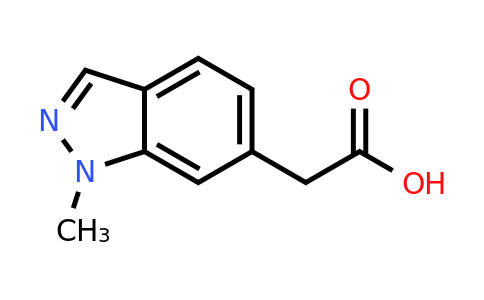 CAS 1337880-00-8 | 2-(1-methyl-1H-indazol-6-yl)acetic acid