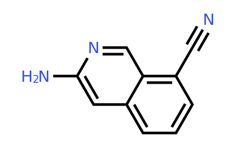 CAS 1337880-34-8 | 3-aminoisoquinoline-8-carbonitrile
