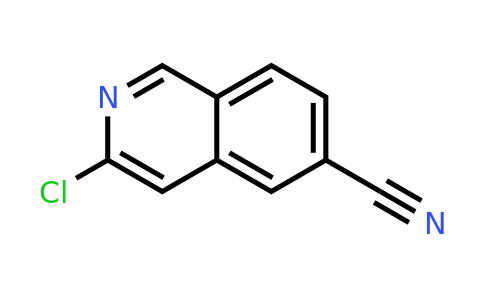 CAS 1337880-36-0 | 3-chloroisoquinoline-6-carbonitrile
