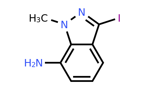 CAS 1337880-77-9 | 7-Amino-3-iodo-1-methyl-1H-indazole