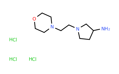 CAS 1337880-81-5 | 1-(2-morpholinoethyl)pyrrolidin-3-amine trihydrochloride