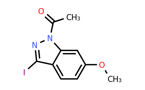CAS 1337880-96-2 | 1-(3-iodo-6-methoxy-1H-indazol-1-yl)ethanone
