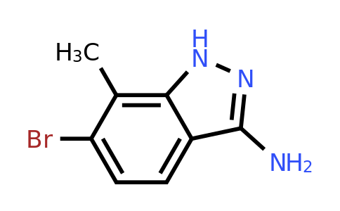 CAS 1337881-21-6 | 6-Bromo-7-methyl-1H-indazol-3-amine