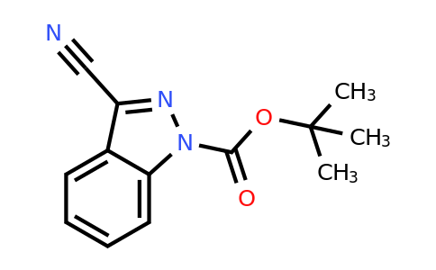 CAS 1337881-54-5 | tert-butyl 3-cyano-1H-indazole-1-carboxylate
