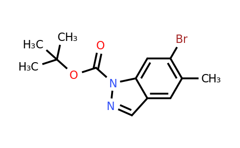 CAS 1337881-88-5 | tert-butyl 6-bromo-5-methyl-1H-indazole-1-carboxylate