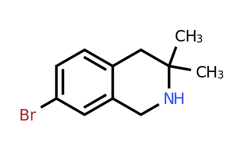 CAS 1338097-15-6 | 7-bromo-3,3-dimethyl-1,2,3,4-tetrahydroisoquinoline