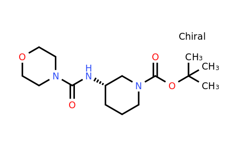 CAS 1338222-29-9 | (S)-tert-Butyl 3-(morpholine-4-carboxamido)piperidine-1-carboxylate