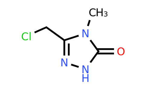 CAS 1338226-21-3 | 3-(chloromethyl)-4-methyl-4,5-dihydro-1H-1,2,4-triazol-5-one
