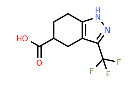 CAS 1338247-36-1 | 3-(trifluoromethyl)-4,5,6,7-tetrahydro-1H-indazole-5-carboxylic acid
