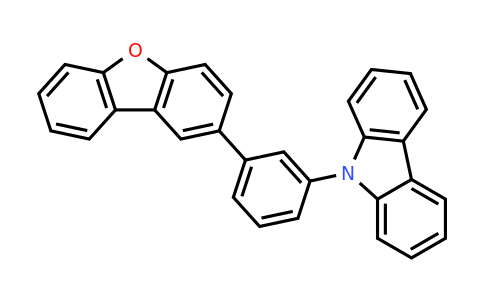 CAS 1338446-77-7 | 9-(3-(Dibenzo[b,d]furan-2-yl)phenyl)-9H-carbazole