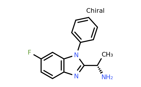 CAS 1338482-09-9 | (S)-1-(6-fluoro-1-phenyl-1H-benzo[d]imidazol-2-yl)ethan-1-amine