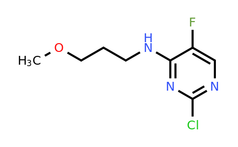 CAS 1338494-90-8 | 2-Chloro-5-fluoro-N-(3-methoxypropyl)pyrimidin-4-amine
