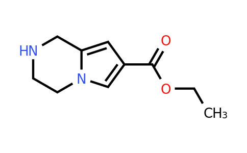 CAS 1338563-14-6 | ethyl 1H,2H,3H,4H-pyrrolo[1,2-a]pyrazine-7-carboxylate