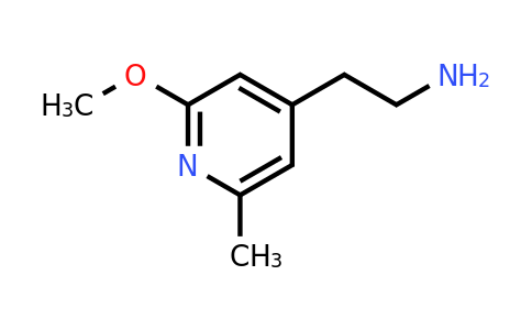 CAS 1338566-69-0 | 2-(2-Methoxy-6-methylpyridin-4-YL)ethanamine
