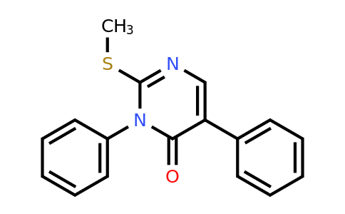 CAS 133858-35-2 | 2-(Methylthio)-3,5-diphenylpyrimidin-4(3H)-one