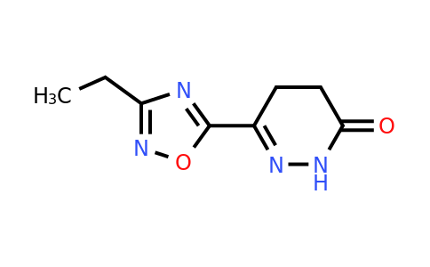 CAS 1338682-76-0 | 6-(3-ethyl-1,2,4-oxadiazol-5-yl)-2,3,4,5-tetrahydropyridazin-3-one