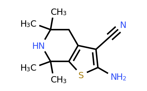 CAS 133894-39-0 | 2-amino-5,5,7,7-tetramethyl-4H,5H,6H,7H-thieno[2,3-c]pyridine-3-carbonitrile