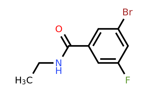CAS 1338941-68-6 | 3-Bromo-N-ethyl-5-fluorobenzamide