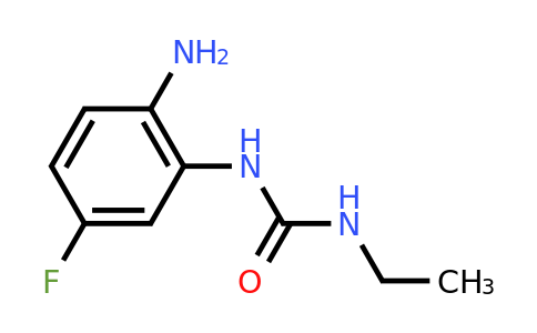 CAS 1338955-42-2 | 1-(2-amino-5-fluorophenyl)-3-ethylurea