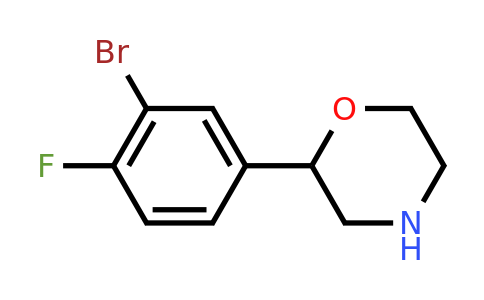 CAS 1338977-90-4 | 2-(3-bromo-4-fluorophenyl)morpholine