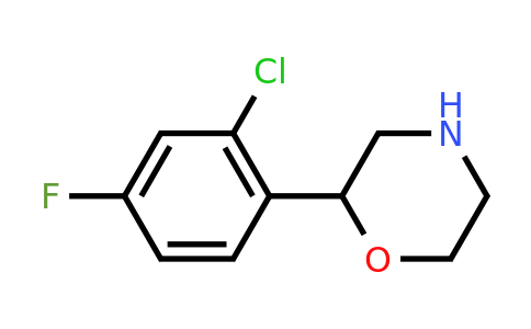 CAS 1338981-41-1 | 2-(2-chloro-4-fluorophenyl)morpholine