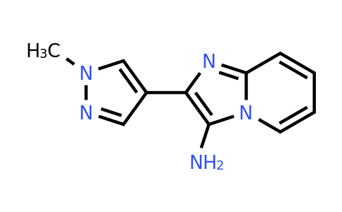 CAS 1338985-08-2 | 2-(1-methyl-1H-pyrazol-4-yl)imidazo[1,2-a]pyridin-3-amine
