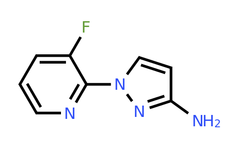 CAS 1339000-66-6 | 1-(3-fluoropyridin-2-yl)-1H-pyrazol-3-amine