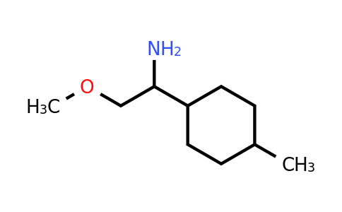 CAS 1339009-94-7 | 2-methoxy-1-(4-methylcyclohexyl)ethan-1-amine