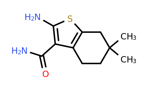 CAS 1339071-24-7 | 2-amino-6,6-dimethyl-4,5,6,7-tetrahydro-1-benzothiophene-3-carboxamide