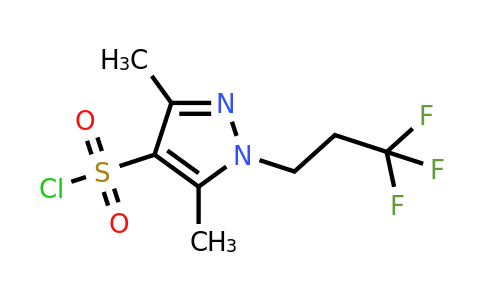 CAS 1339091-50-7 | 3,5-dimethyl-1-(3,3,3-trifluoropropyl)-1H-pyrazole-4-sulfonyl chloride