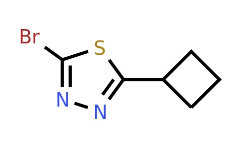 CAS 1339139-81-9 | 2-bromo-5-cyclobutyl-1,3,4-thiadiazole