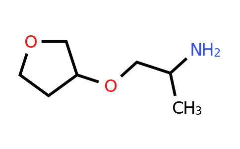 CAS 1339190-73-6 | 1-(oxolan-3-yloxy)propan-2-amine