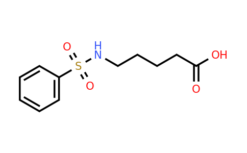 CAS 133932-29-3 | 5-(Phenylsulfonamido)pentanoic acid