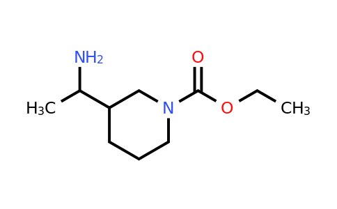 CAS 1339324-47-8 | ethyl 3-(1-aminoethyl)piperidine-1-carboxylate