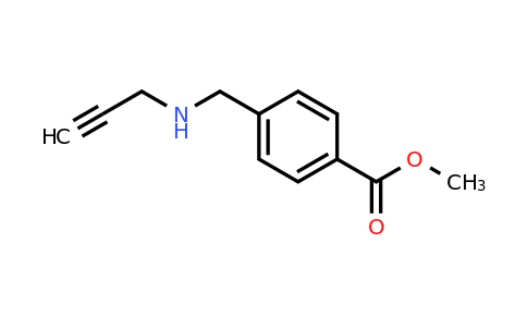 CAS 133933-33-2 | methyl 4-{[(prop-2-yn-1-yl)amino]methyl}benzoate